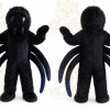 Long Plush Black Spider Tarantula Mascot Costume