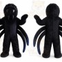 Long Plush Black Spider Tarantula Mascot Costume