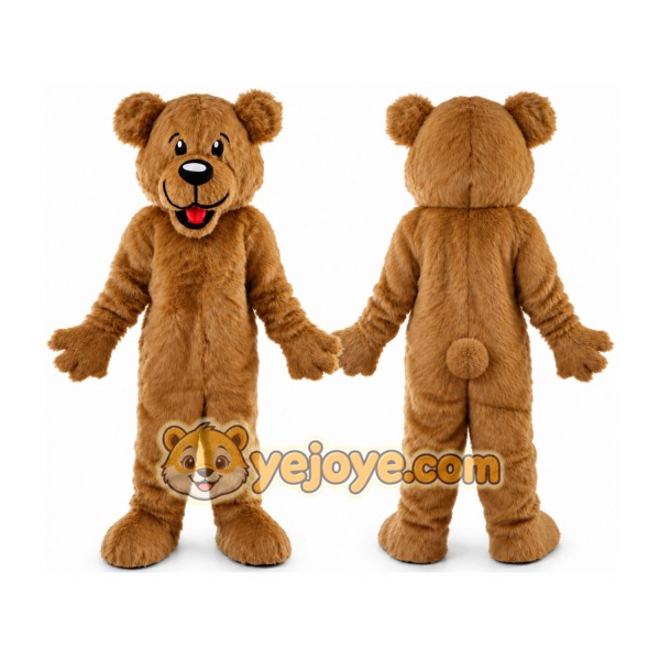 Long Plush Hair Lion Mascot Costume