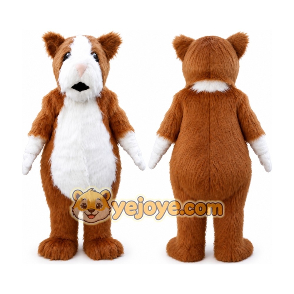 Long Plush Hamsters Mascot Costume Long Plush Hamsters Mascot Costume