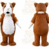 Long Plush Hamsters Mascot Costume