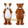Long Plush Hamsters Mascot Costume