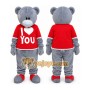 Lovey T-Shirt Teddy Bear Mascot Costume