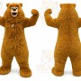 Bear Fursuit Costumes Animal Mascot for Adults