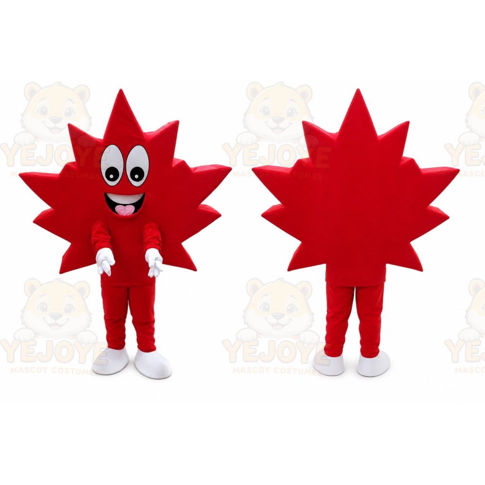 Maple Leaf Mascot Costume