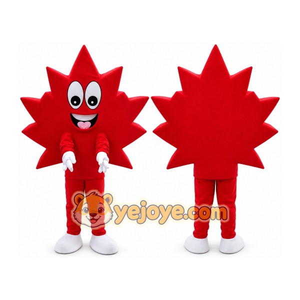 Maple Leaf Mascot Costume