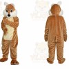 Mascot Brown Squirrel Mascot Costume