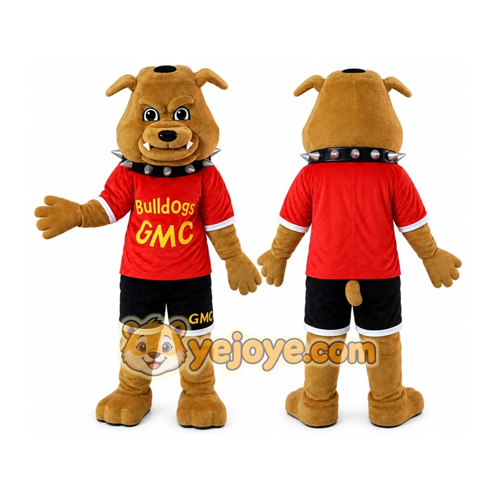Mascot Bulldog Mascot Costume