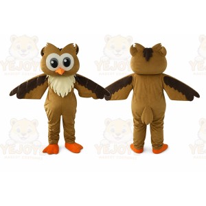 Mascot Costume for Adult Brown Owl