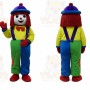 Mascot Costume for Adult Red Hair Clown