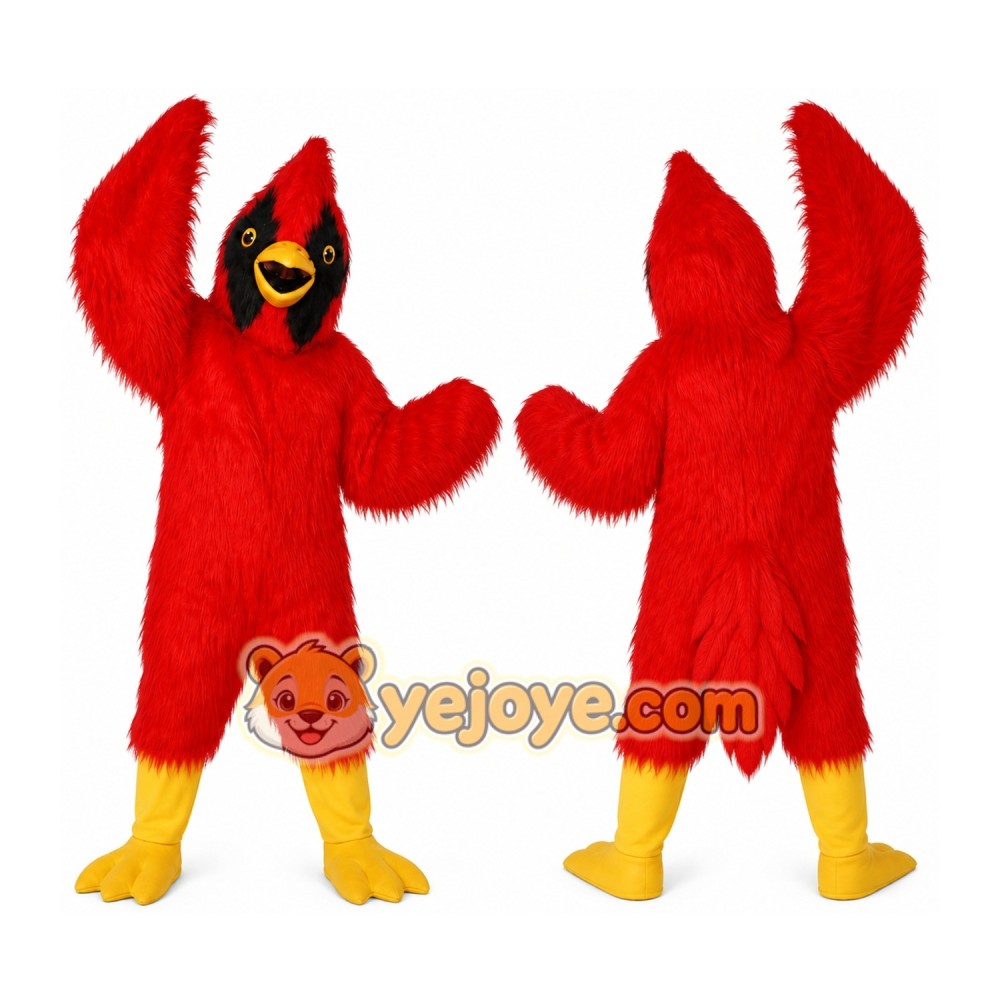 Mascot Red Eagle Bird Mascot Costume