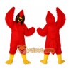 Mascot Red Eagle Bird Mascot Costume