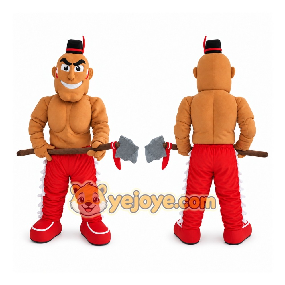 Mexican Mascot Costume Indian Costume Warrior Costume