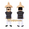 Mexican Mexico Man Indian Mascot Costume Mexican Mexico Man Indian Mascot Costume
