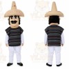 Mexican Mexico Man Indian Mascot Costume