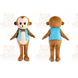 Monkey Cartoon Mascot Costume