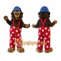Brown Monkey Mascot Costume