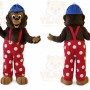 Monkey Kitten Mascot Costumes