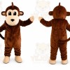 Monkey Mascot Costume Cartoon Character