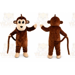 Monkey Mascot Costume Cartoon Character
