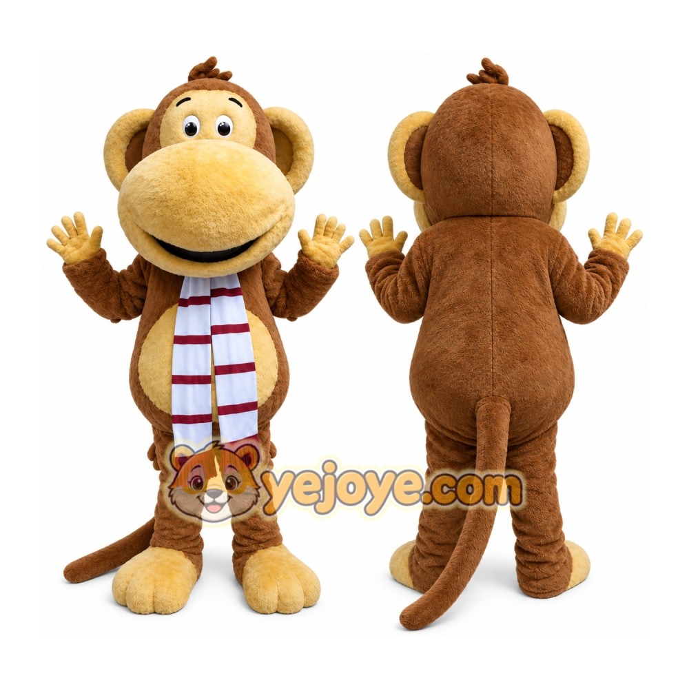 Mouth Monkey Mascot Costume Mouth Monkey Mascot Costume