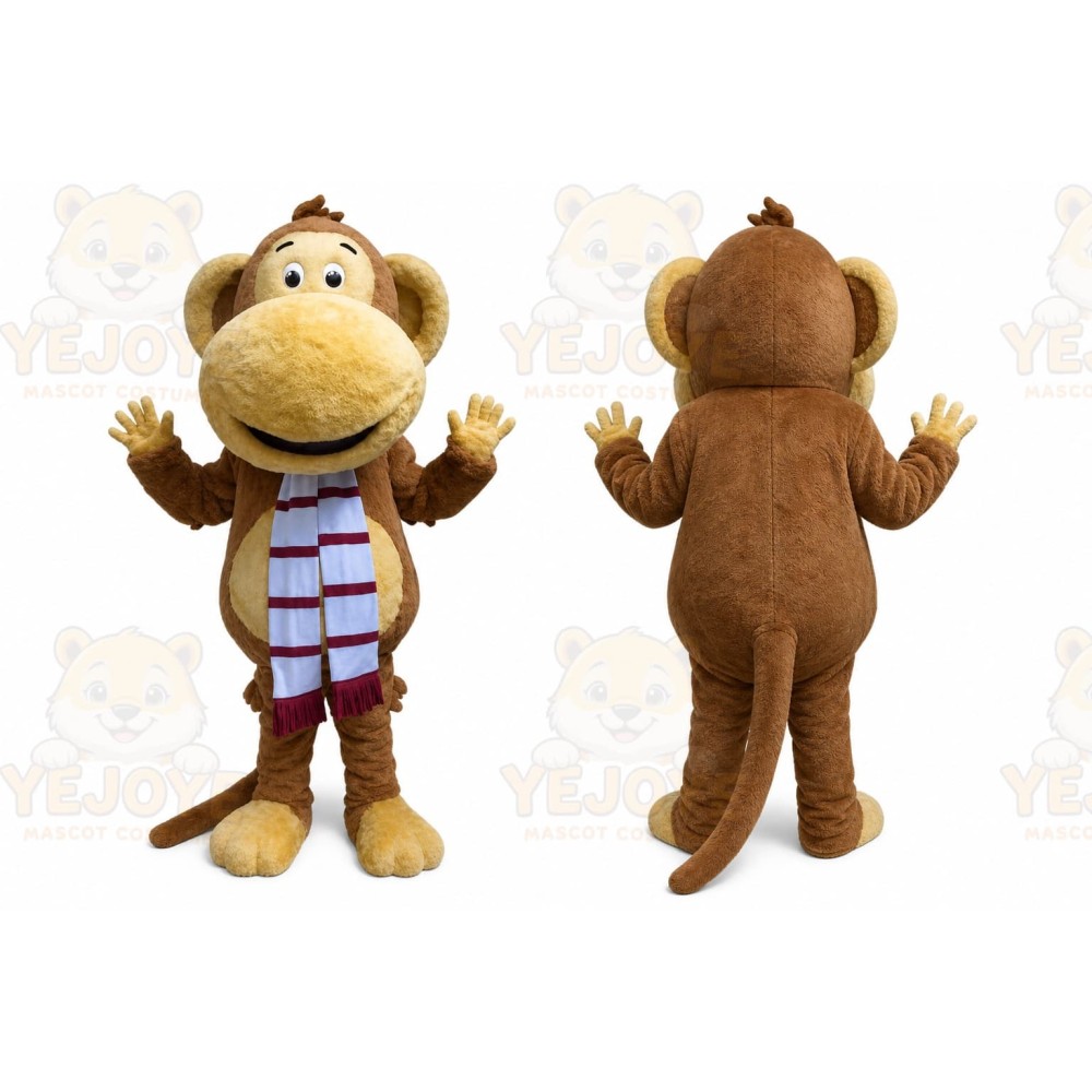 Mouth Monkey Mascot Costume