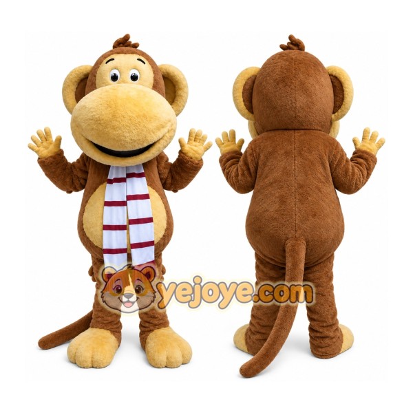 Mouth Monkey Mascot Costume
