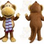 Mouth Monkey Mascot Costume