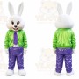 Mr Easter Bunny Mascot Costume Cartoon Character