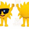 Mr Sun Mascot Costume Cartoon