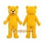 Bear Yellow Mascot Costume