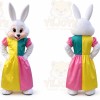 Mrs Easter Bunny Rabbit Mascot Costume
