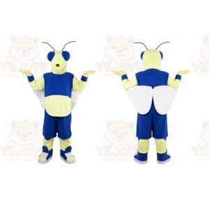 Muscle Bee Mascot Costume for Adult