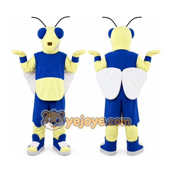 Muscle Bee Mascot Costume for Adult