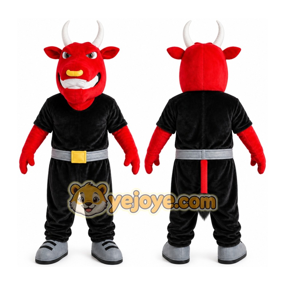 Muscle Bull Mascot Costume Cosplay Cartoon Character Muscle Bull Mascot Costume Cosplay Cartoon Character