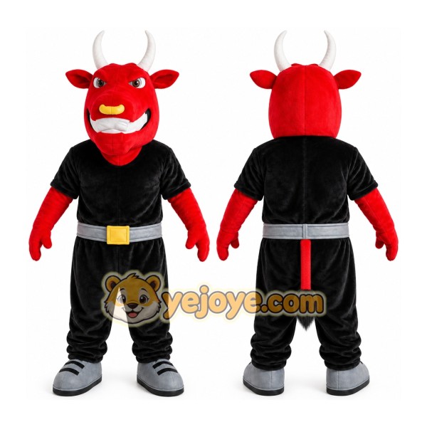 Muscle Bull Mascot Costume Cosplay Cartoon Character