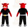 Muscle Bull Mascot Costume Cosplay Cartoon Character