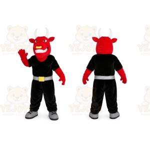 Muscle Bull Mascot Costume