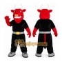 Muscle Bull Mascot Costume
