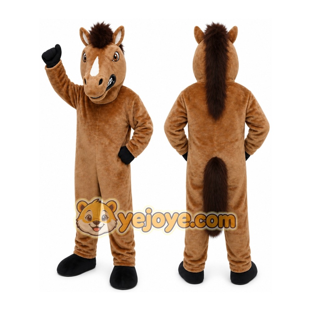 Mustang Horse Mascot Costume Mustang Horse Mascot Costume
