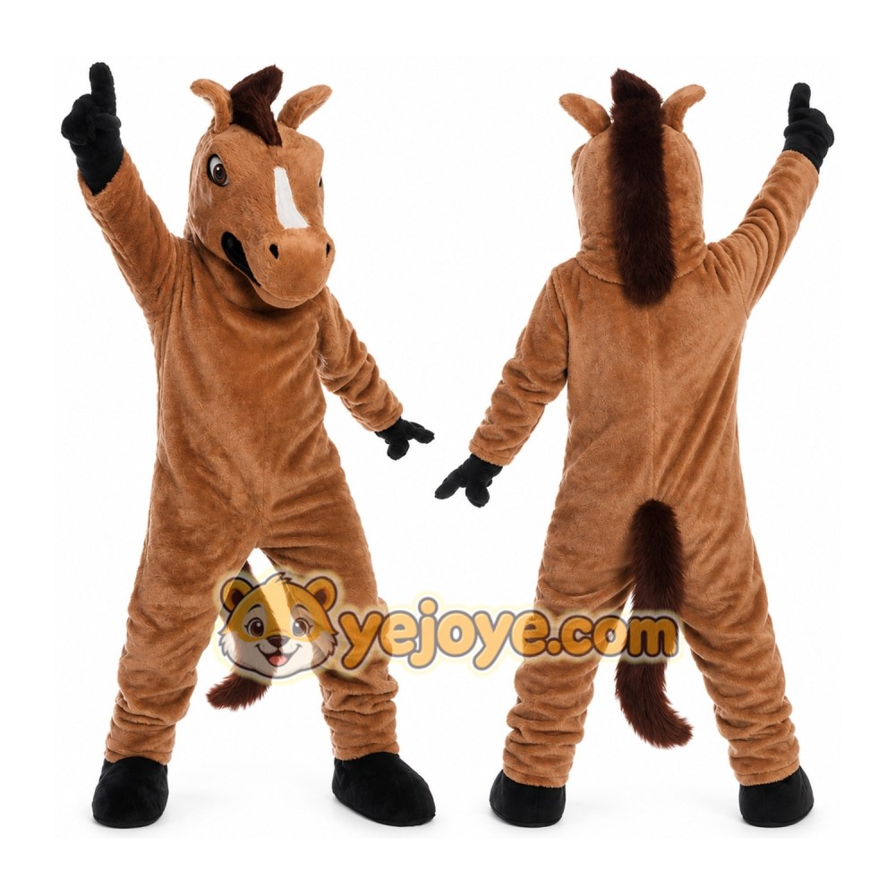 Mustang Mascot Costume