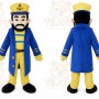Bearded Captain Mascot Costume Adult Captain Mascot