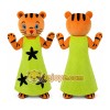 New Revised Version Special Frank Tiger Girl Mascot Costume