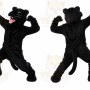New Wild Black Panther Mascot Costume