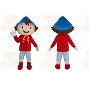 Noddy Boy Mascot Cartoon Cosplay Costumes