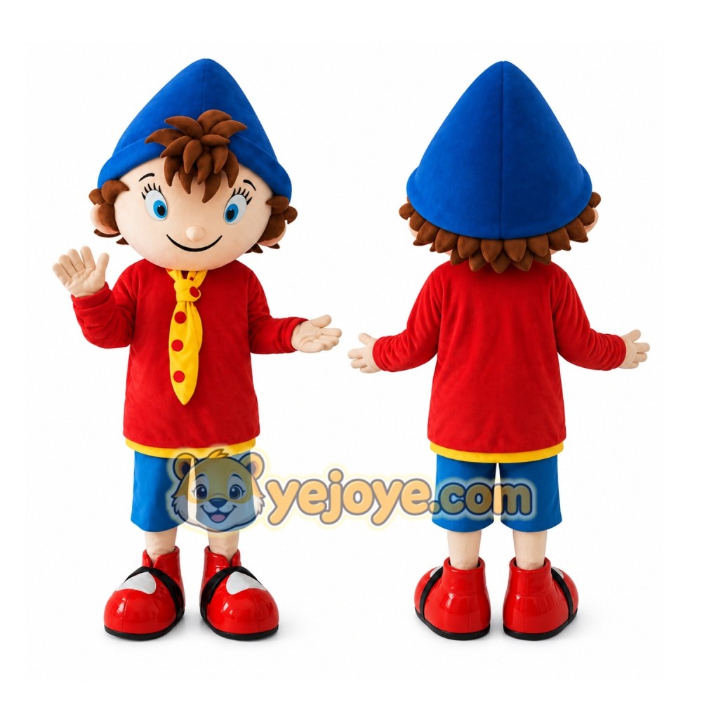 Noddy Mascot Costume Carnival Costumes Boy Mascot Costumes Noddy Mascot Costume Carnival Costumes Boy Mascot Costumes