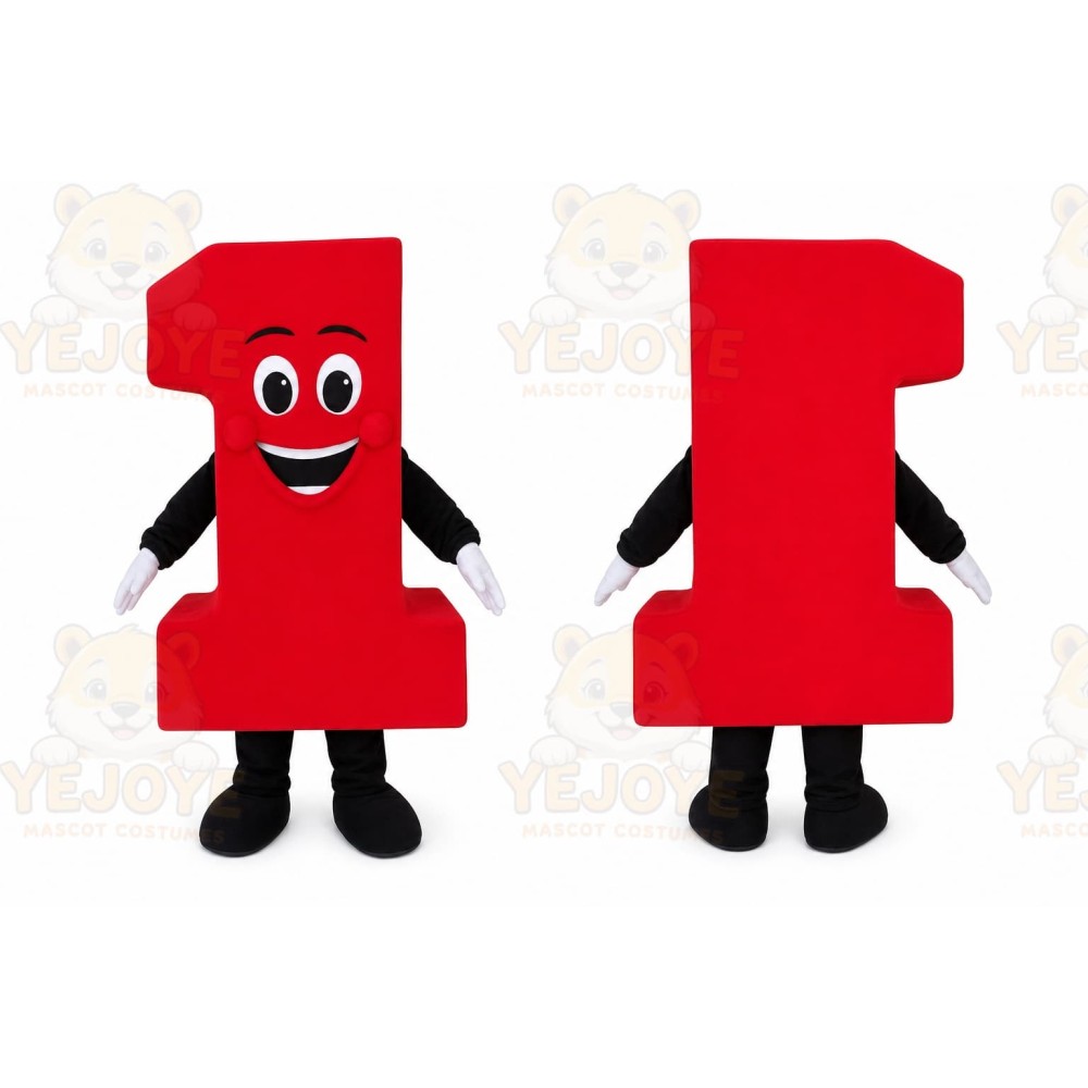 Number 1 Mascot Costume No.1