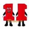 Number 1 Mascot Costume