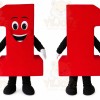 Number 1 Mascot Costume