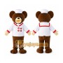 Nurse Bear Mascot Costume